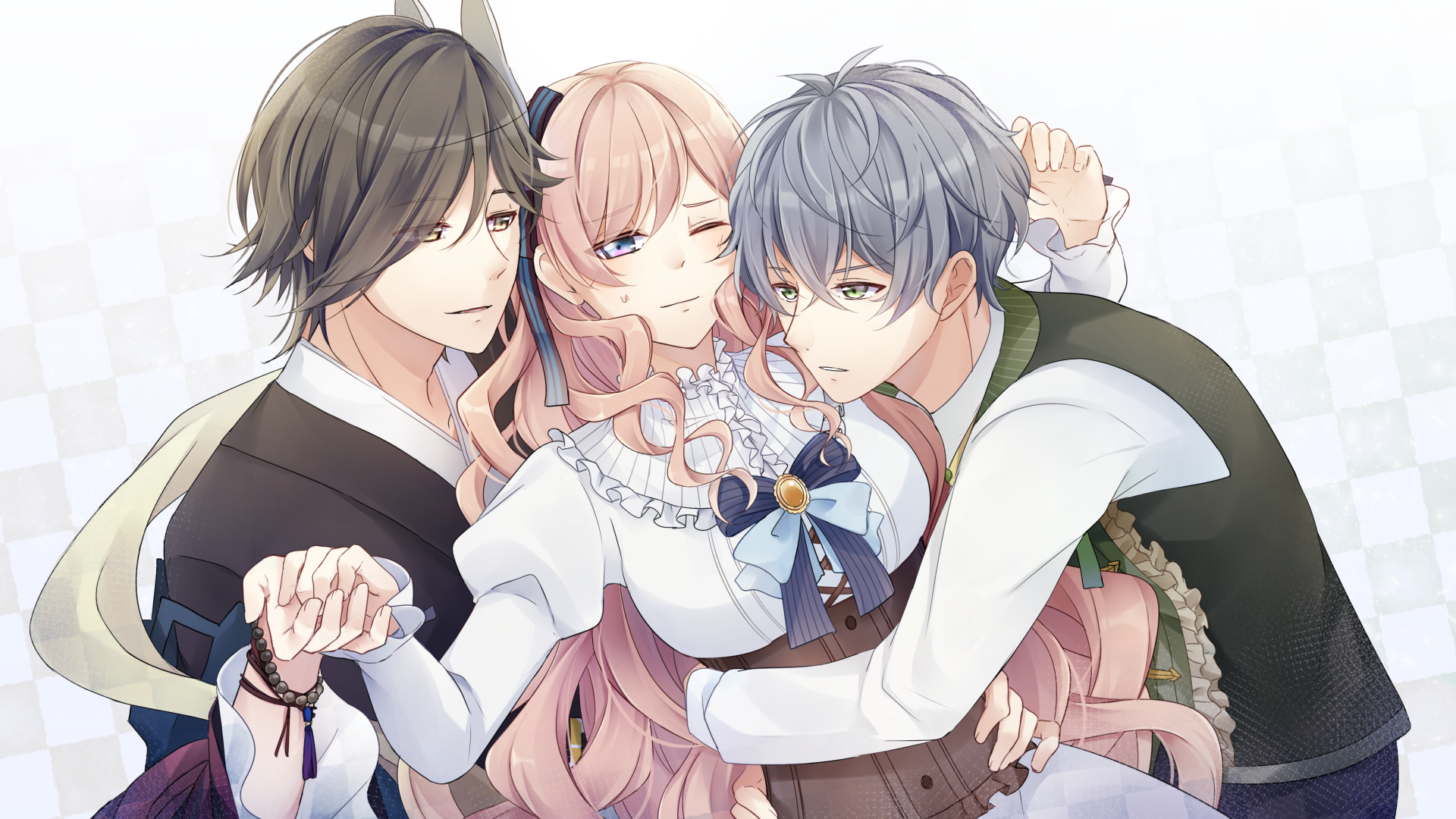 Download Kaguya (Taishou X Alice) Gretel (Taishou X Alice) Arisu Yurika Anime Taishou X Alice HD Wallpaper