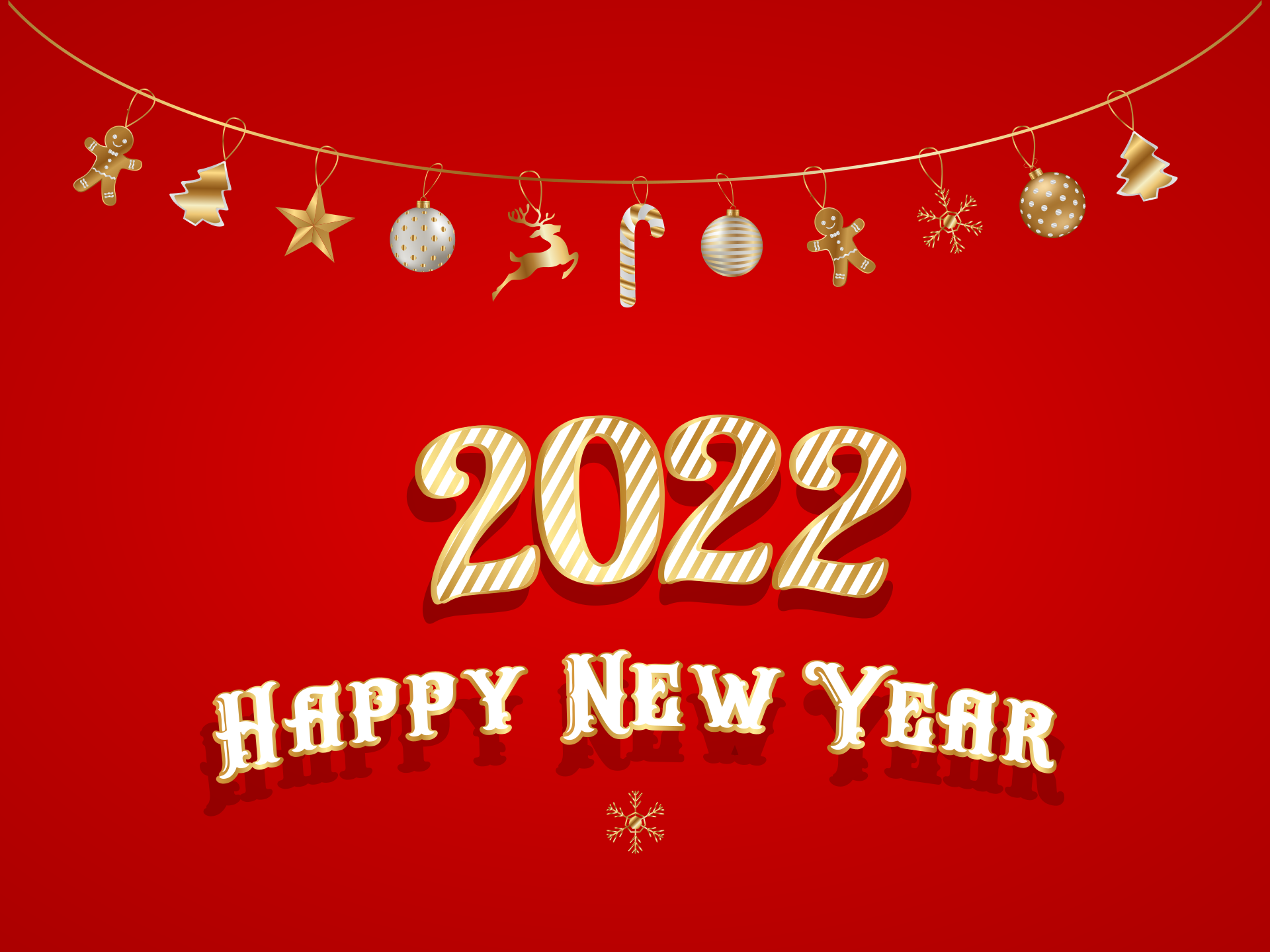 Download Holiday New Year 2022 HD Wallpaper by Satheesh Sankaran