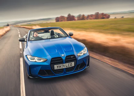 cabriolet BMW M4 Competition M xDrive Cabrio vehicle BMW M4 Competition HD Desktop Wallpaper | Background Image