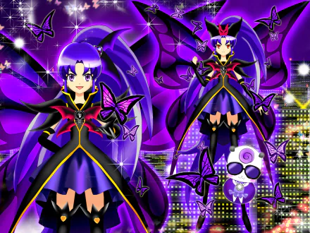 Glasan (Pretty Cure) Hikawa Iona Cure Fortune Anime HappinessCharge PreCure! HD Desktop Wallpaper | Background Image