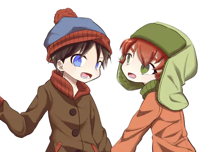 Stan Marsh Kyle Broflovski TV Show South Park HD Desktop Wallpaper | Background Image