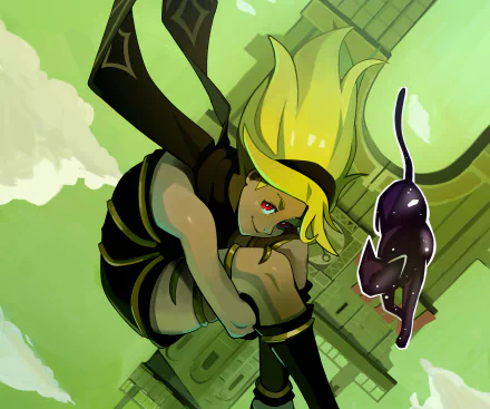 video game Gravity Rush HD Desktop Wallpaper | Background Image