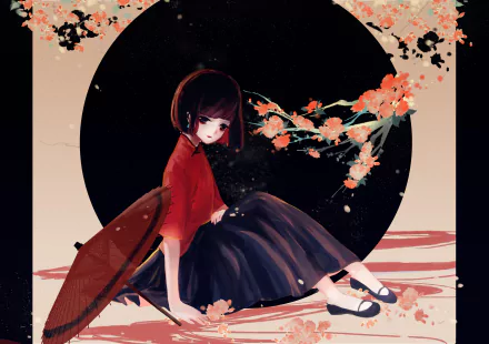 Anime Big Fish & Begonia HD Desktop Wallpaper | Background Image