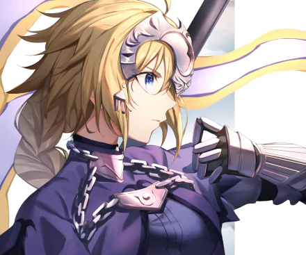 Joan of Arc Anime Fate/Apocrypha HD Desktop Wallpaper | Background Image