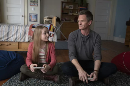 Neil Patrick Harris Sophia Reid-Gantzert movie 8-Bit Christmas HD Desktop Wallpaper | Background Image