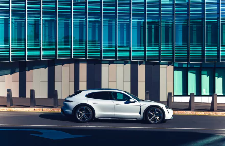 Porsche Taycan Turbo Cross Turismo vehicle Porsche Taycan Turbo HD Desktop Wallpaper | Background Image