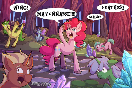 Pinkie Pie TV Show My Little Pony: Friendship Is Magic HD Desktop Wallpaper | Background Image