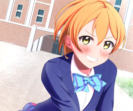 Rin Hoshizora Anime Love Live! HD Desktop Wallpaper | Background Image