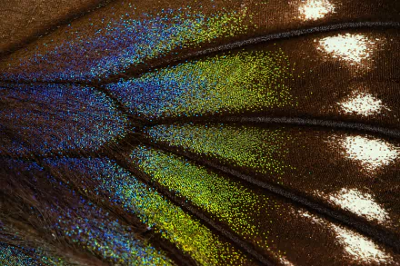  Macro shot of Butterfly wing by David Clode