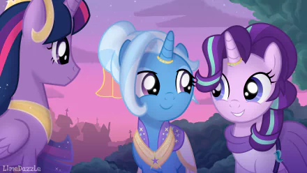 Twilight Sparkle Trixie (My Little Pony) Starlight Glimmer TV Show My Little Pony: Friendship Is Magic HD Desktop Wallpaper | Background Image