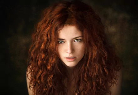 redhead woman model HD Desktop Wallpaper | Background Image