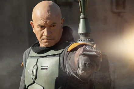 Temuera Morrison Boba Fett TV Show The Book of Boba Fett HD Desktop Wallpaper | Background Image