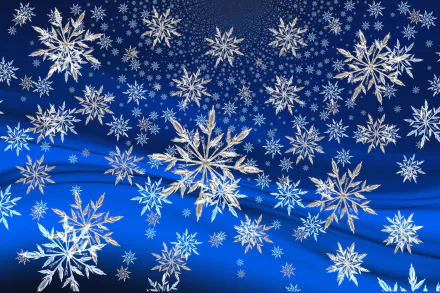artistic snowflake HD Desktop Wallpaper | Background Image