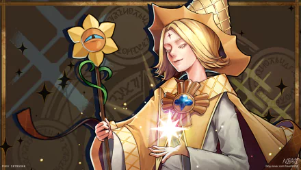 Pure Vanilla Cookie (Cookie Run) video game COOKIE RUN: KINGDOM HD Desktop Wallpaper | Background Image