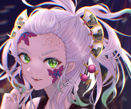 Daki (Demon Slayer) Anime Demon Slayer: Kimetsu no Yaiba HD Desktop Wallpaper | Background Image