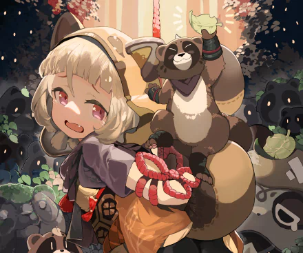 Sayu (Genshin Impact) video game Genshin Impact HD Desktop Wallpaper | Background Image