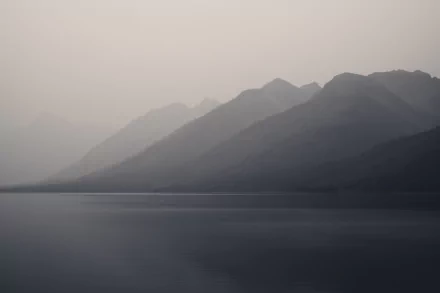  Grand Tetons Obscured by Smoke - Behold the impact of the Western Wildfires by Geoff Livingston
