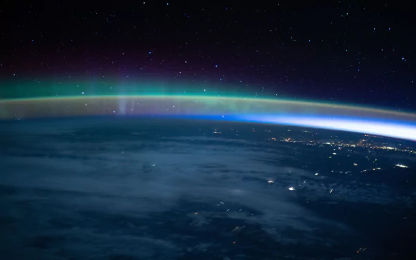  An Aurora Seen From Space by NASA's Marshall Space Flight Center