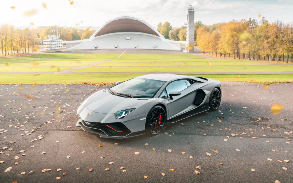 supercar vehicle Lamborghini Aventador LP 780-4 Ultimae HD Desktop Wallpaper | Background Image