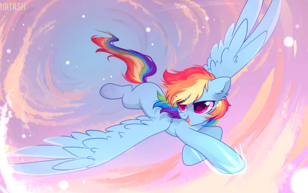 Rainbow Dash TV Show My Little Pony: Friendship Is Magic HD Desktop Wallpaper | Background Image