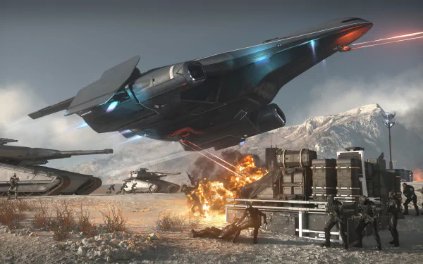 video game Star Citizen HD Desktop Wallpaper | Background Image