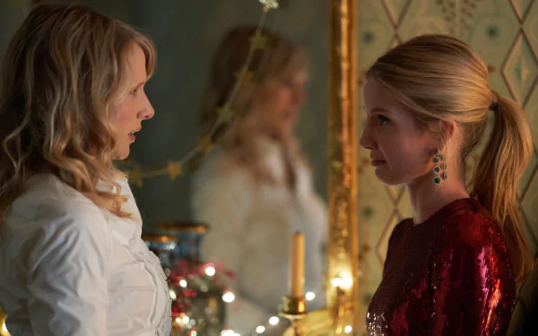 Lucy Punch Annabelle Wallis movie Silent Night HD Desktop Wallpaper | Background Image