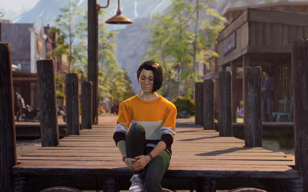  Thinking On The Pier