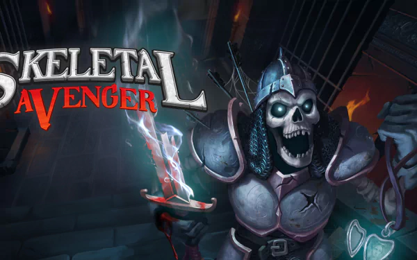 video game Skeletal Avenger HD Desktop Wallpaper | Background Image