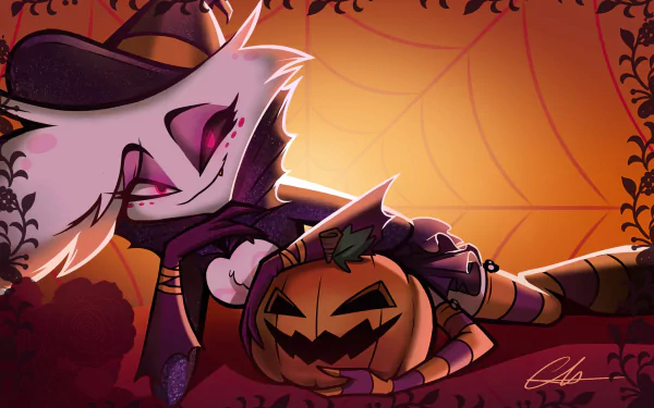 Angel Dust (Hazbin Hotel) TV Show Hazbin Hotel HD Desktop Wallpaper | Background Image