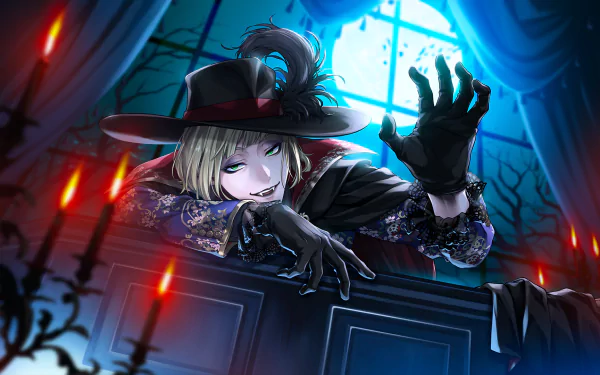 Rook Hunt video game Twisted Wonderland HD Desktop Wallpaper | Background Image