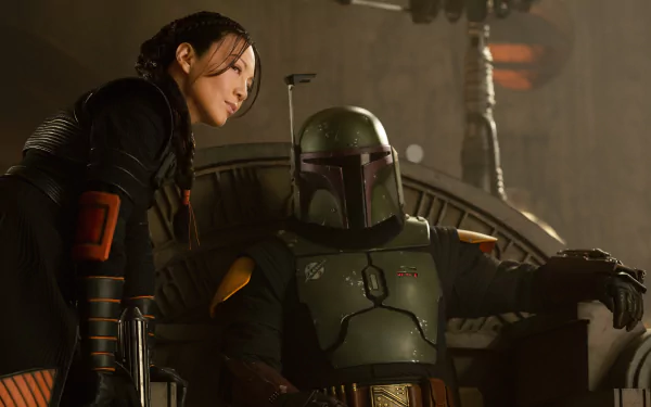Boba Fett Fennec Shand Ming-Na Wen TV Show The Book of Boba Fett HD Desktop Wallpaper | Background Image