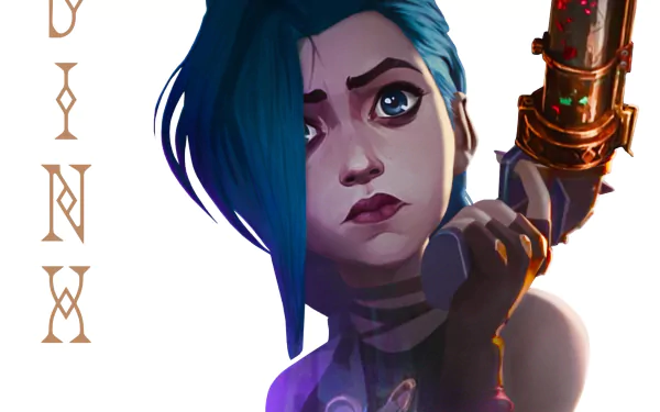 Jinx (League Of Legends) TV Show Arcane HD Desktop Wallpaper | Background Image