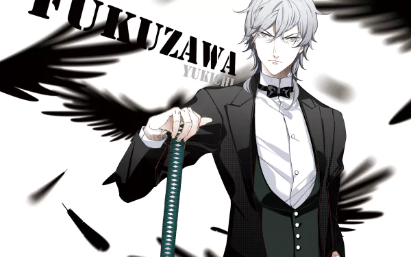 Fukuzawa Yukichi Anime Bungou Stray Dogs HD Desktop Wallpaper | Background Image