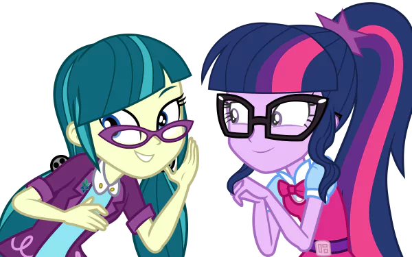 Sci-Twi (My Little Pony) Juniper Montage TV Show My Little Pony: Equestria Girls - Tales of Canterlot High HD Desktop Wallpaper | Background Image