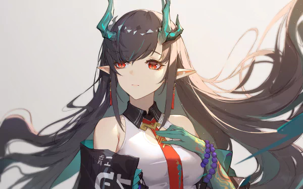 Dusk (Arknights) video game Arknights HD Desktop Wallpaper | Background Image