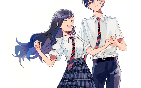 Shiraishi An Aoyagi Touya video game Project Sekai: Colorful Stage! feat. Hatsune Miku HD Desktop Wallpaper | Background Image