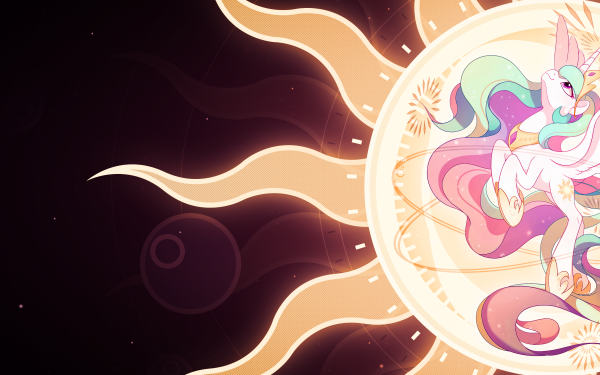 TV Show My Little Pony: Friendship is Magic My Little Pony Princess Celestia HD Wallpaper | Background Image