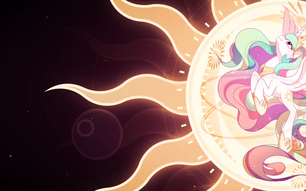 Princess Celestia TV Show My Little Pony: Friendship Is Magic HD Desktop Wallpaper | Background Image