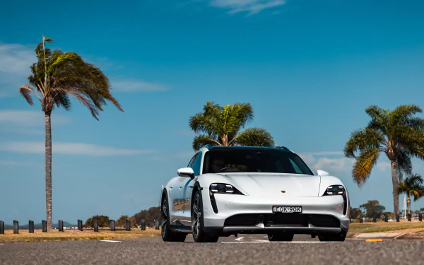 Porsche Taycan Turbo Cross Turismo vehicle Porsche Taycan Turbo HD Desktop Wallpaper | Background Image