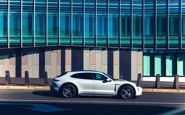 Porsche Taycan Turbo Cross Turismo vehicle Porsche Taycan Turbo HD Desktop Wallpaper | Background Image