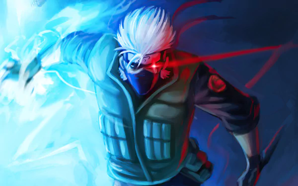 Chidori (Naruto) Kakashi Hatake Anime Naruto HD Desktop Wallpaper | Background Image