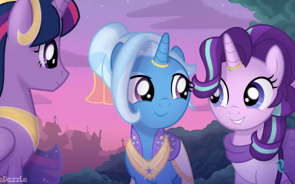 Twilight Sparkle Trixie (My Little Pony) Starlight Glimmer TV Show My Little Pony: Friendship Is Magic HD Desktop Wallpaper | Background Image