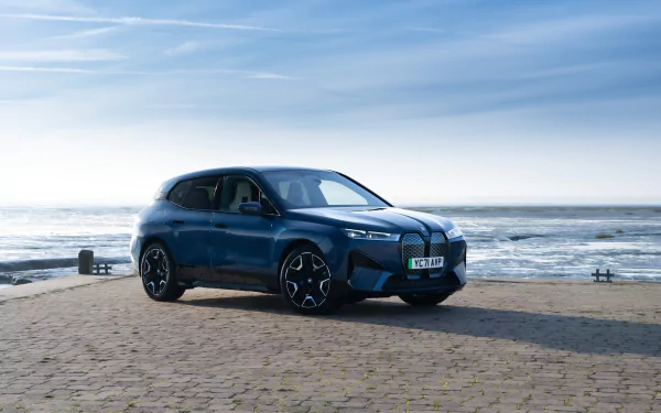 SUV vehicle BMW iX xDrive40 Sport HD Desktop Wallpaper | Background Image