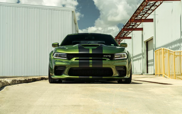 muscle car vehicle Dodge Charger SRT Hellcat HD Desktop Wallpaper | Background Image
