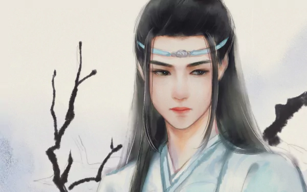 Wang Yibo Lan Wangji TV Show The Untamed HD Desktop Wallpaper | Background Image