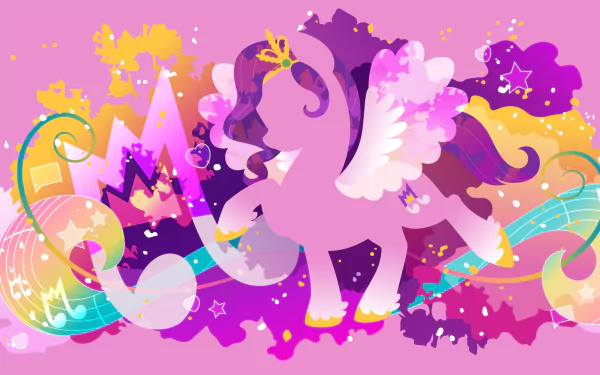 minimalist Pipp Petals movie My Little Pony: A New Generation HD Desktop Wallpaper | Background Image