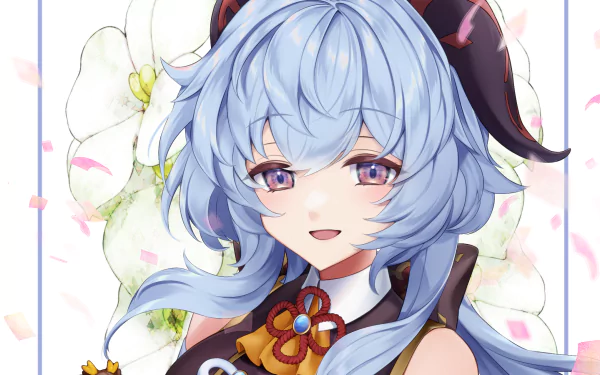 Ganyu (Genshin Impact) video game Genshin Impact HD Desktop Wallpaper | Background Image