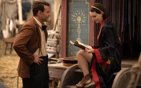 Bradley Cooper Rooney Mara movie Nightmare Alley HD Desktop Wallpaper | Background Image