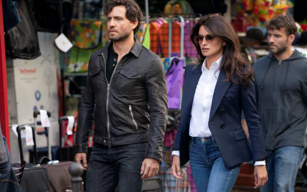 Edgar Ramírez Penelope Cruz movie The 355 HD Desktop Wallpaper | Background Image