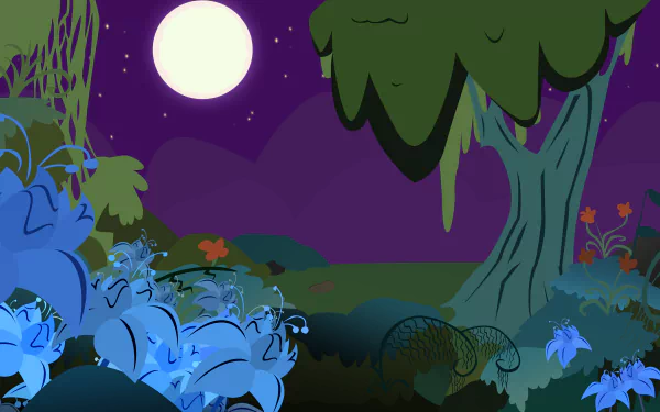 Everfree Forest TV Show My Little Pony: Friendship Is Magic HD Desktop Wallpaper | Background Image